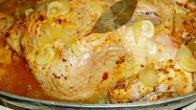 Курица, приготовленная на молоке