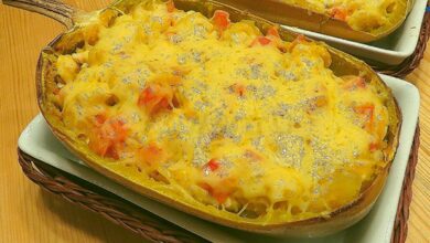 Макароны, запеченные с кабачками и сыром