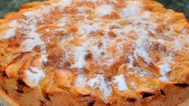 Пирог «Шарлотка с яблоками»