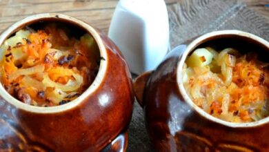 сырники и картошка в горшочке