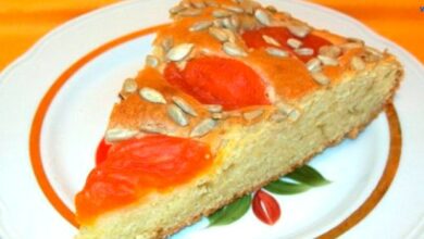 Вкусный и полезный пирог