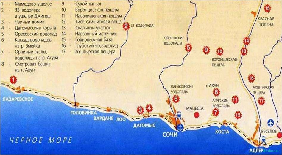 Лазаревское: курортное наслаждение на побережье Черного моря