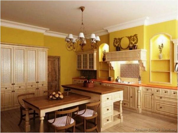 (крашеные, стены, кухне, краску) Крашеные стены на кухне: какую краску и какого цвета выбрать для покраски кухонных стен