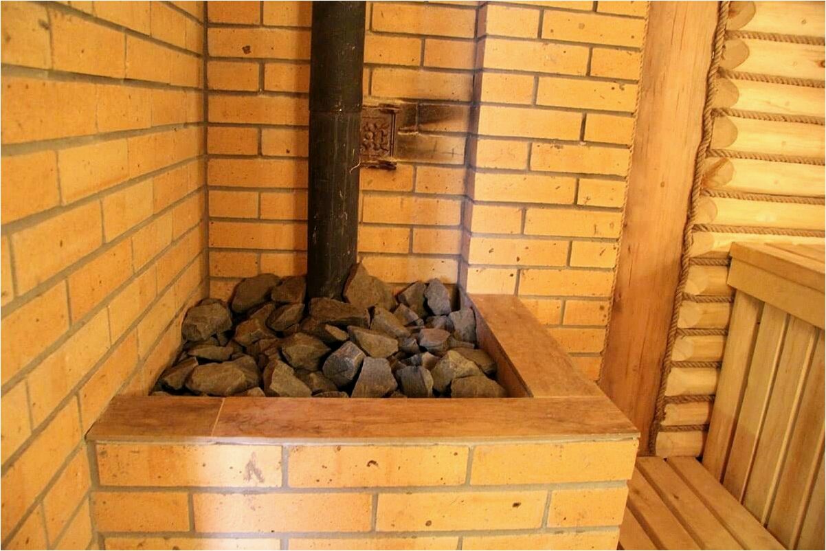 Как сделать каменку для бани своими руками