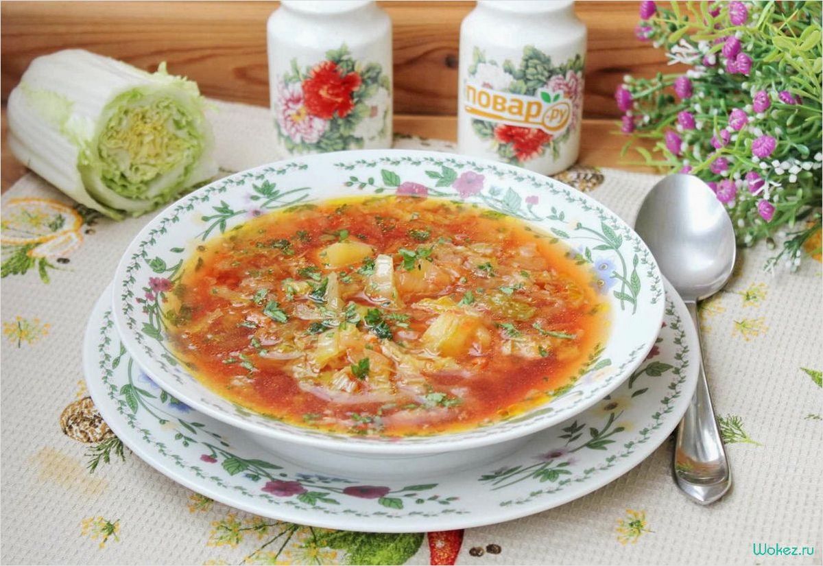 Приготовление вкуснейшего капустного борща с секретами и нюансами 