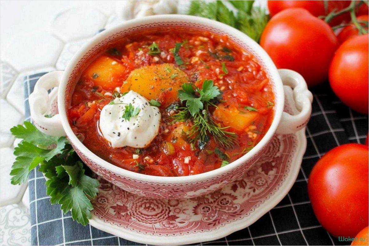 Приготовление вкуснейшего капустного борща с секретами и нюансами 
