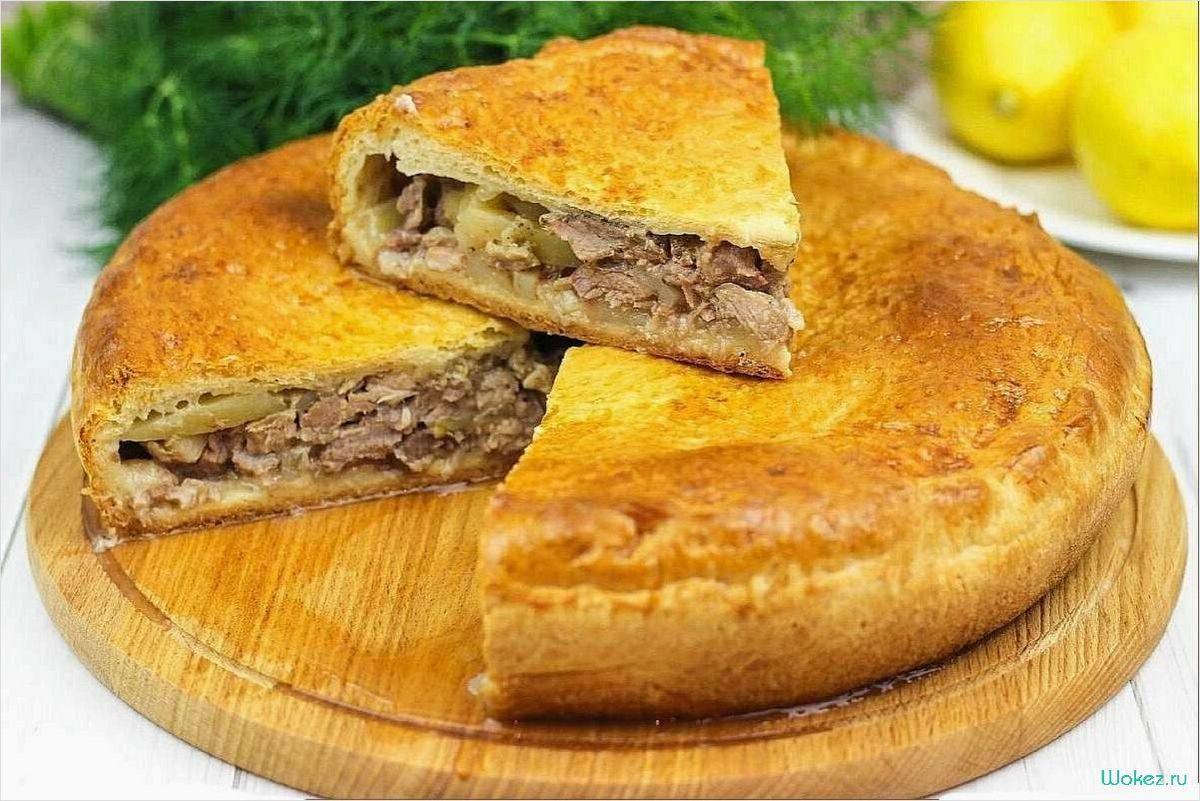 Мясной пирог — идеальный рецепт с сочным фаршем и ароматным тестом 