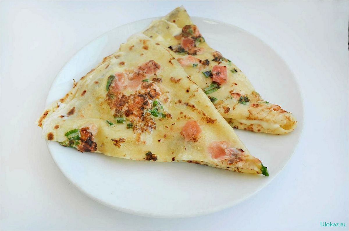 Приготовление вкуснейших блинчиков с припеком 