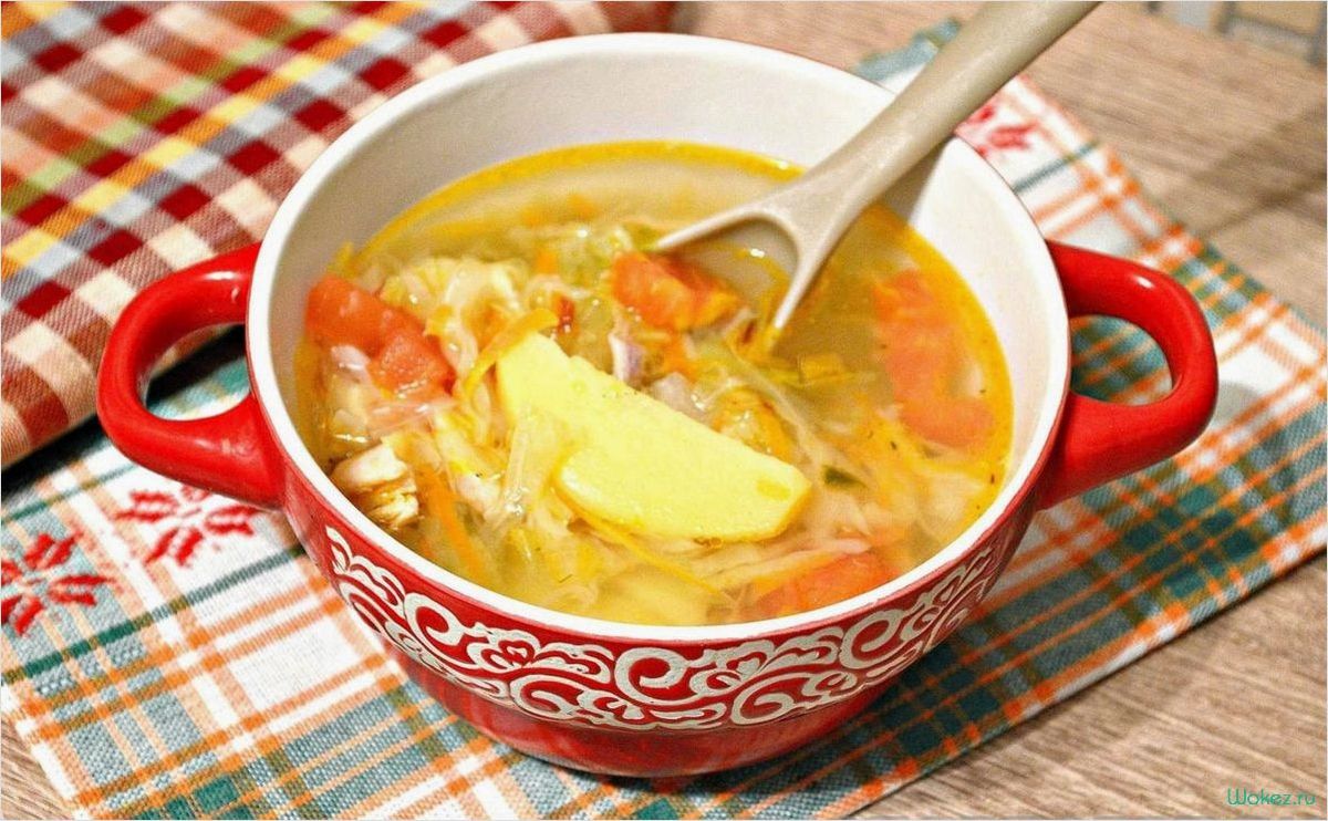 Как приготовить ароматные щи из свежей капусты с куриной грудкой 