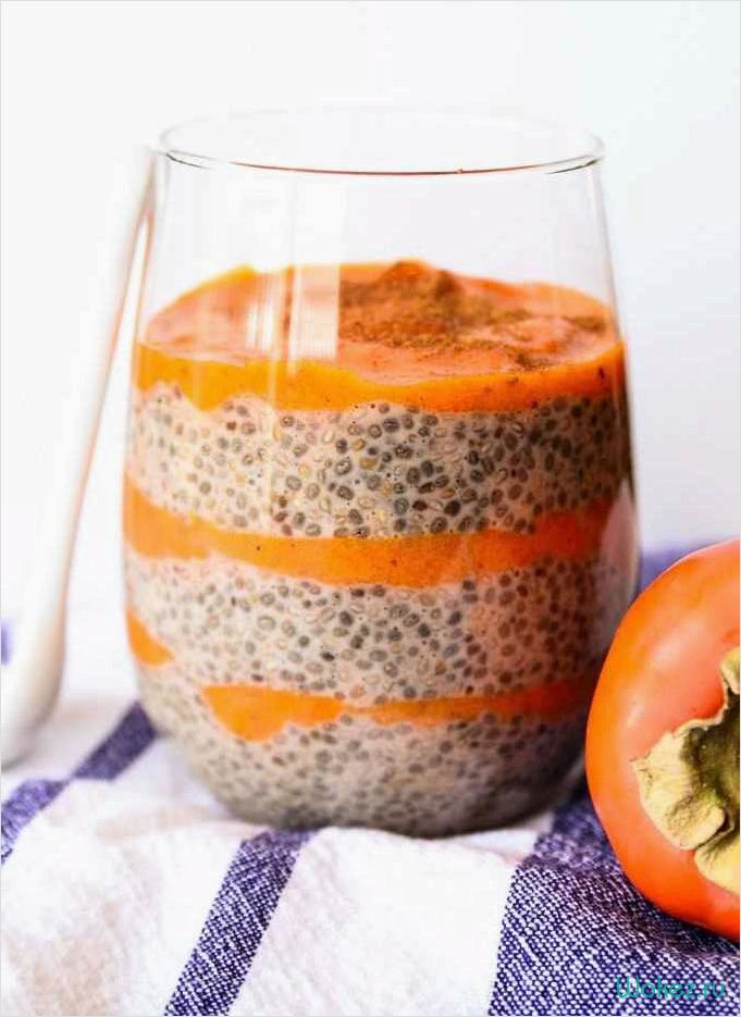 (интересные, вкусные, рецепты, приготовления, пудинга) Интересные и вкусные рецепты приготовления пудинга с сочной и ароматной хурмой