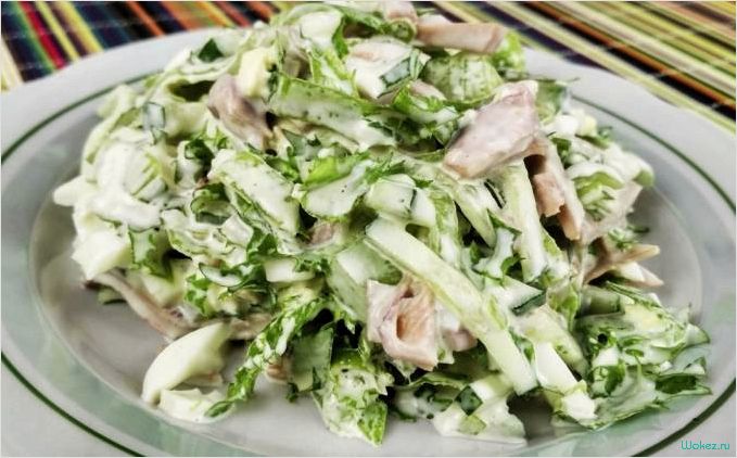 Вкуснейший рецепт салата из свежих кальмаров с уникальной и аппетитной заправкой 