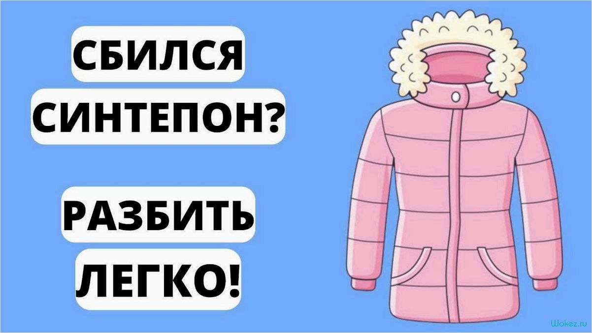 (правильно, распушить, пуховик, стирки) Как правильно распушить пуховик после стирки — подробная инструкция и полезные советы
