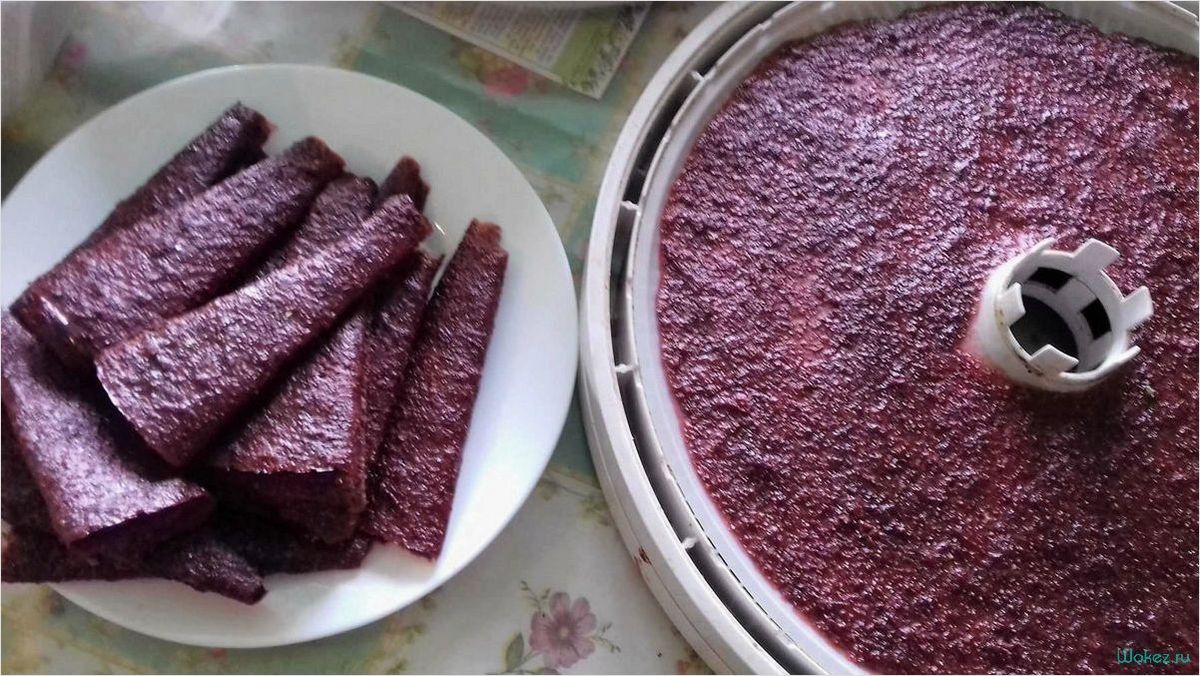 Пастила из варенья — вкусное и полезное лакомство 