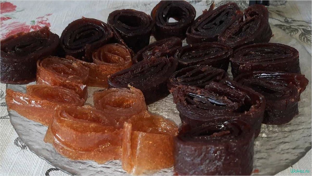 Пастила из варенья — вкусное и полезное лакомство 