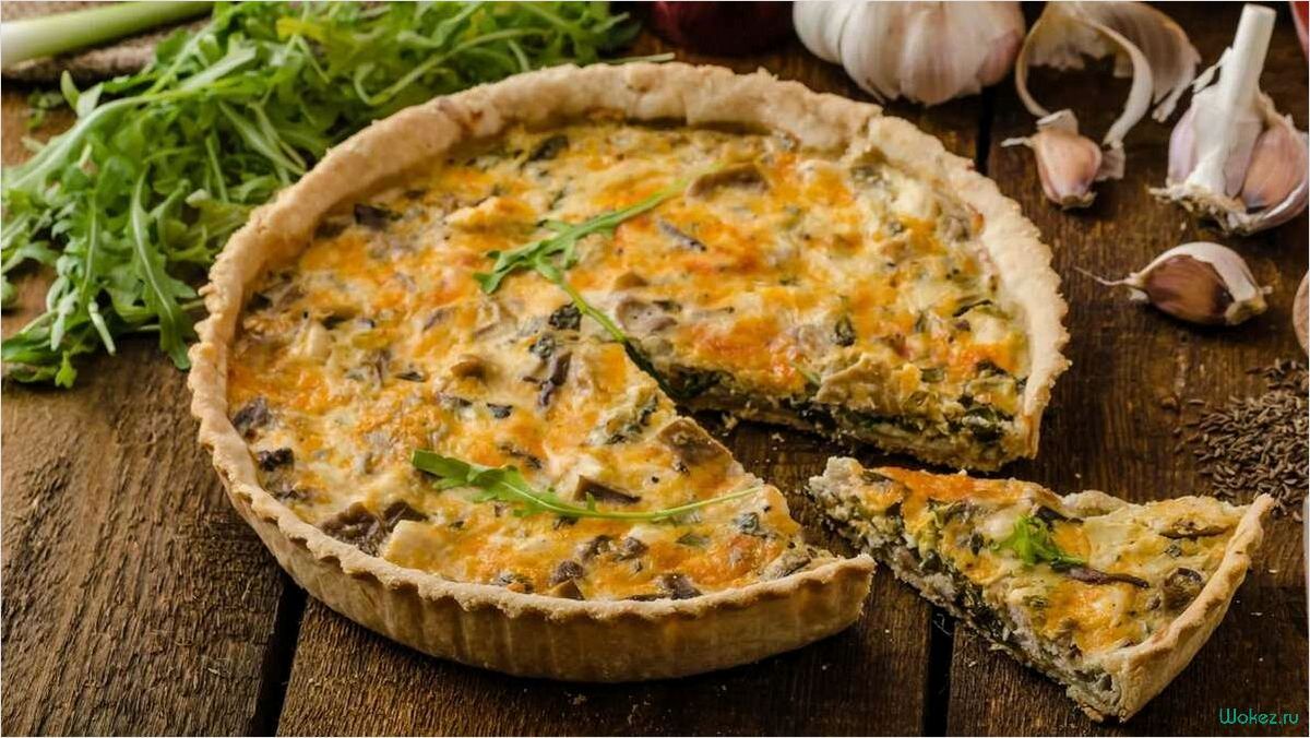 (пирог, курицей, грибами, легкий, рецепт) Пирог с курицей и грибами — легкий рецепт приготовления вкусного и сытного блюда