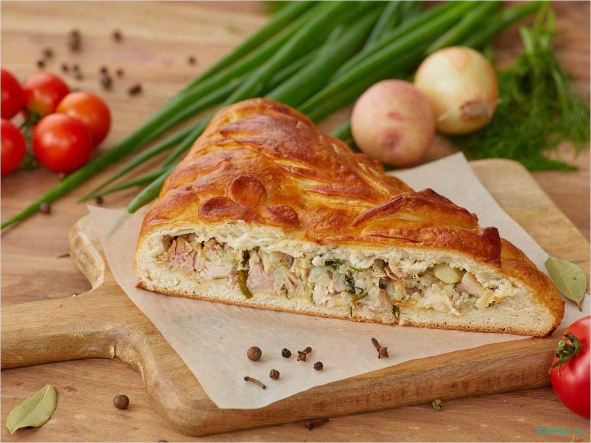 (пирог, курицей, грибами, легкий, рецепт) Пирог с курицей и грибами — легкий рецепт приготовления вкусного и сытного блюда