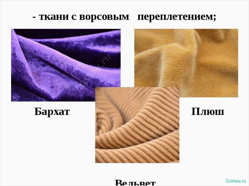 Плюш — состав, свойства материала и его применение в различных сферах