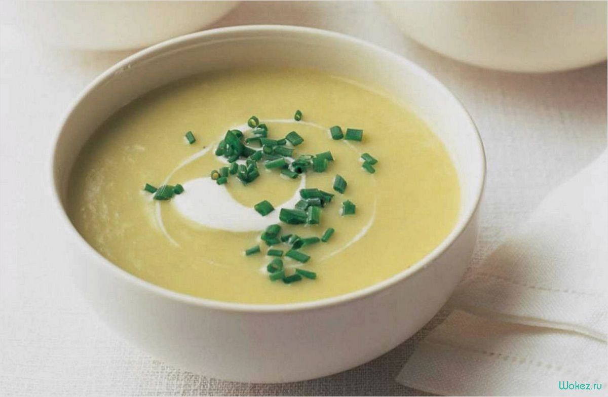 Быстрый и вкусный рецепт супа-пюре из свежего зеленого лука 