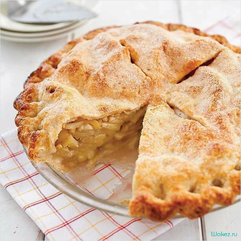 Узнайте, как приготовить вкуснейший яблочный пирог с нежным и ароматным тестом 