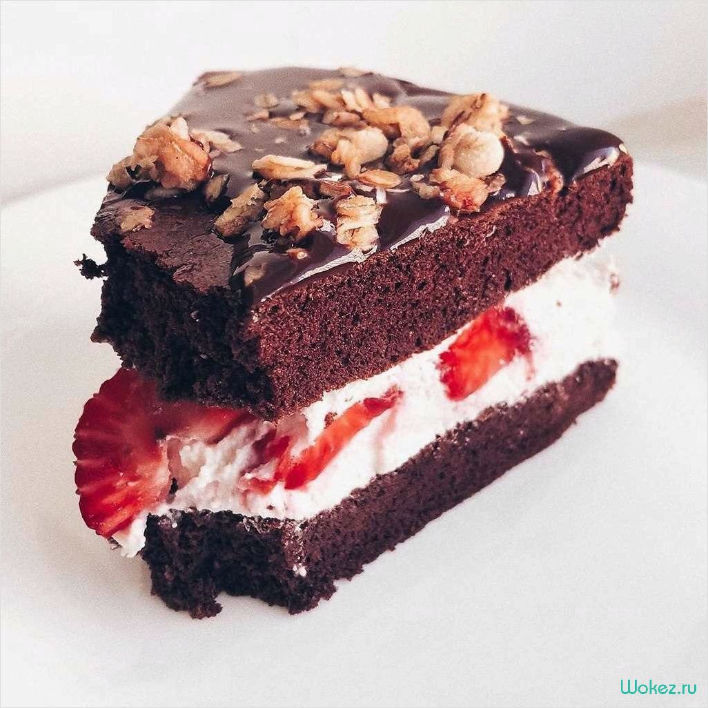 Как приготовить вкусный и полезный шоколадный торт без сахара  