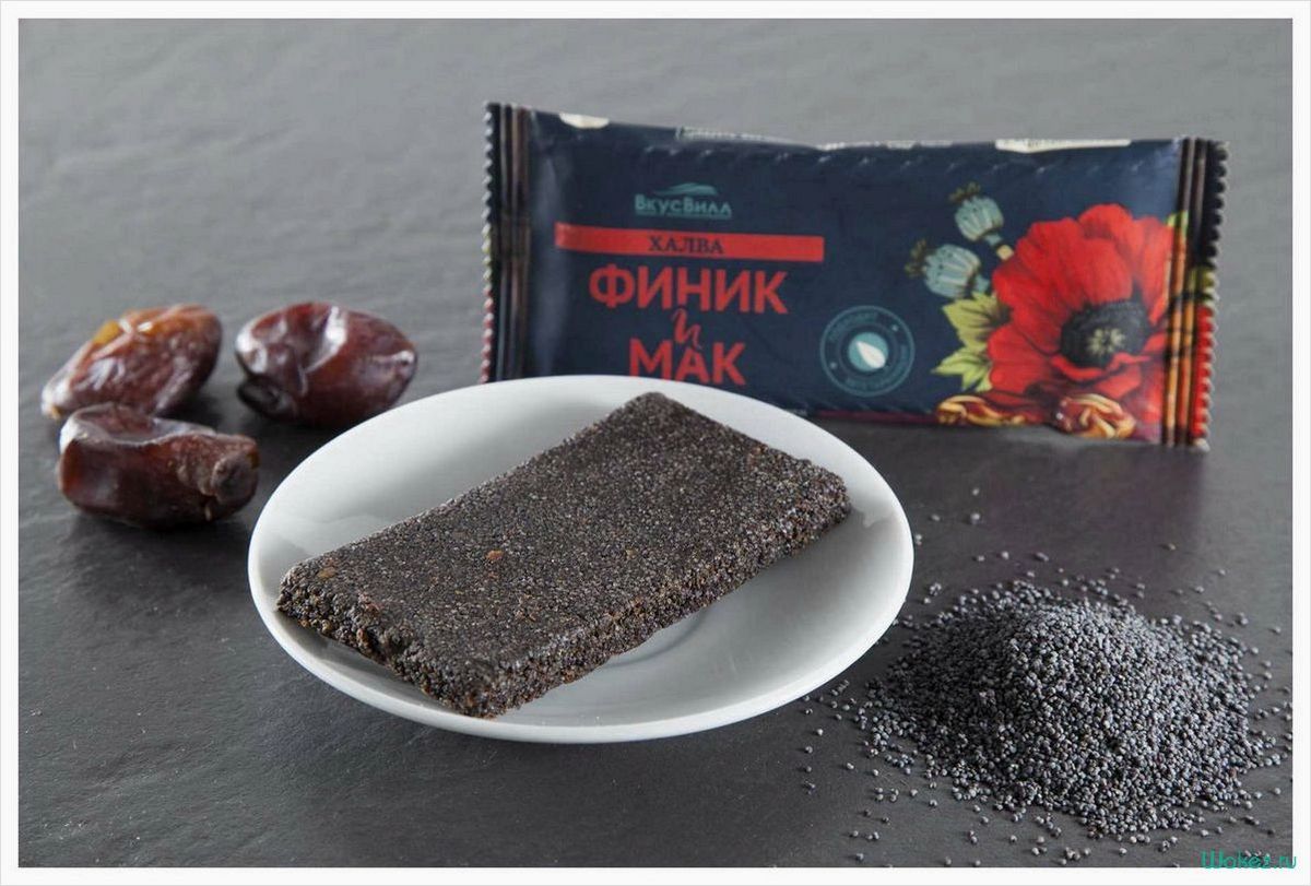 Нежная и ароматная халва с сочными финиками 