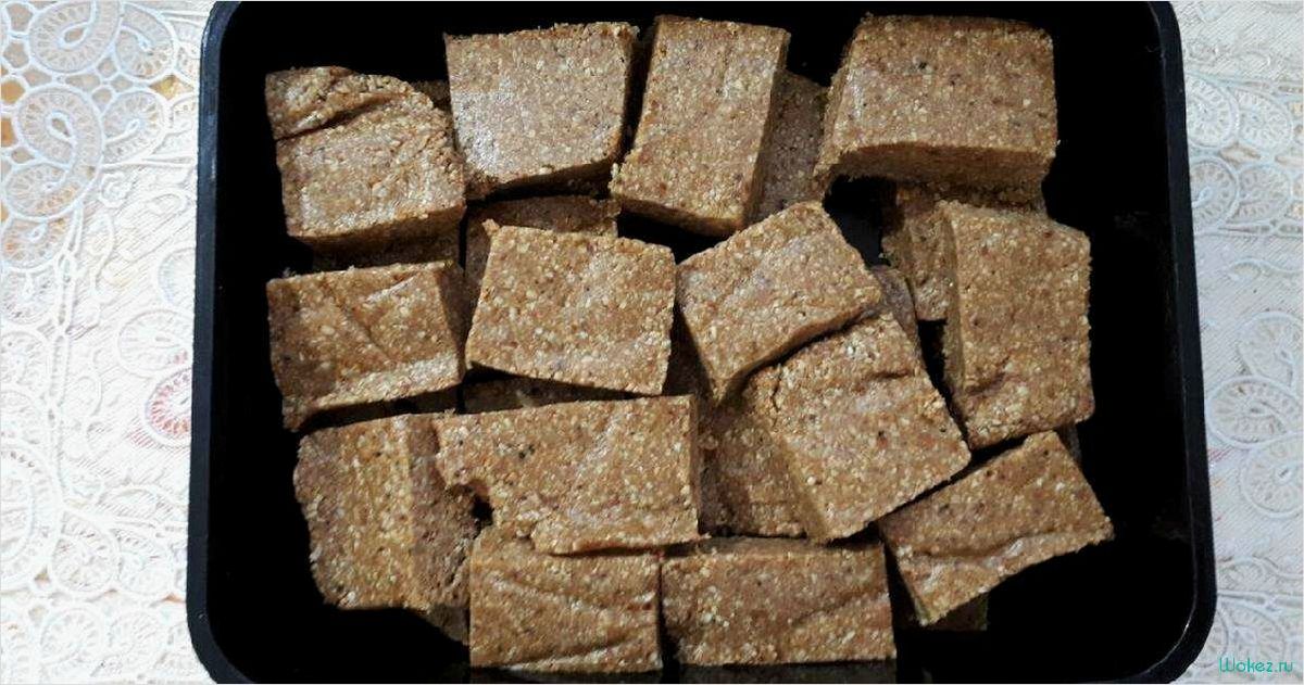 Нежная и ароматная халва с сочными финиками 